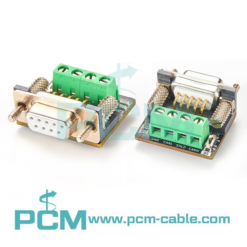 CAN Adapter D-Sub to Screw Terminals