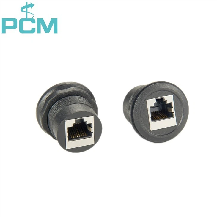RJ45 feedthrough connector