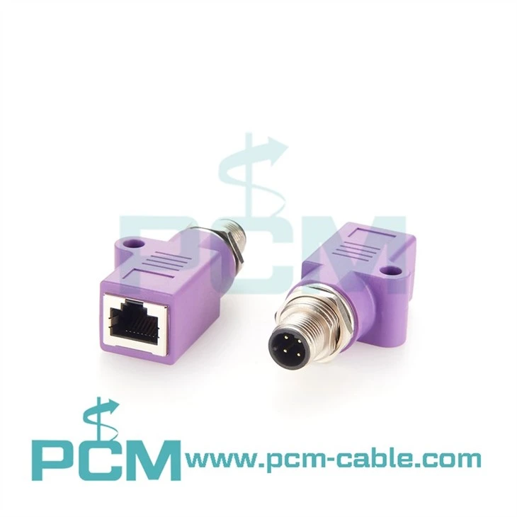 Industrial Ethernet M12-RJ45 Adapter