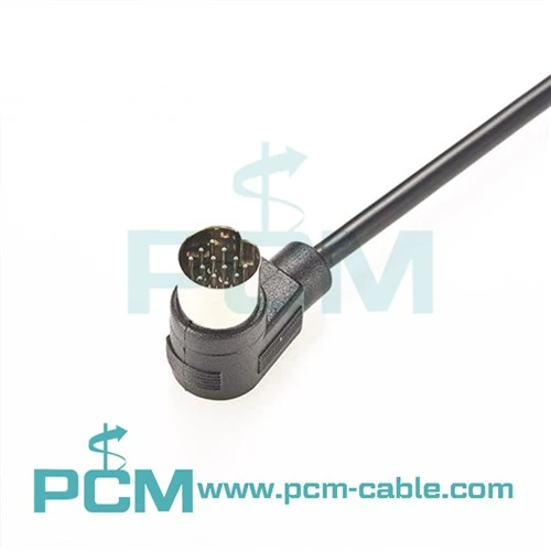Kabel DIN 13 Pin MIDI Miring Kanan