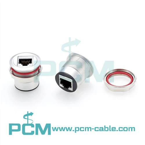 Panel Soket RJ45 Kompatibel dengan Schlegel