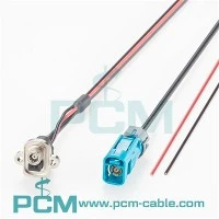 Pemasangan Panel SMB ke Kabel Kamera Dasbor FAKRA Tahan Air