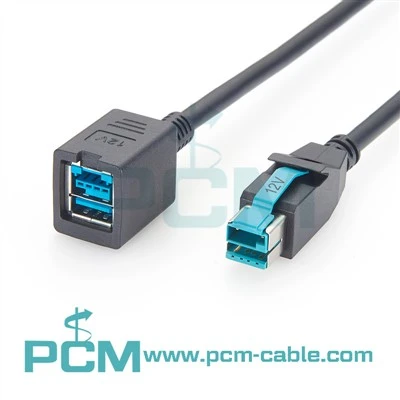 Kabel Ekstensi USB Bertenaga 12V