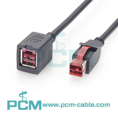 Kabel Ekstensi USB Bertenaga 24V