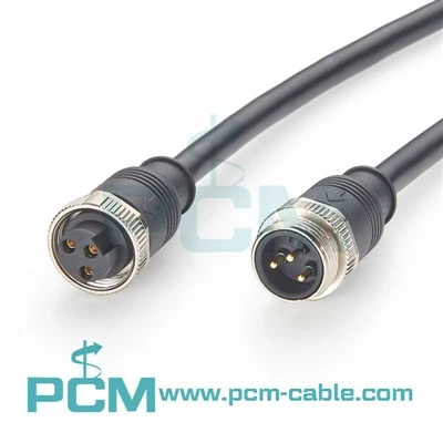Kabel Ekstensi Daya 3-Pin 7/8".