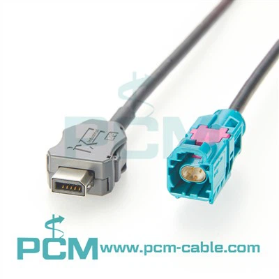Kabel Ethernet Otomotif IX Industrial Steker ke Kabel H-MTD