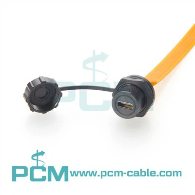 Kabel FPC USB C Fleksibel dengan peringkat tahan air IP67