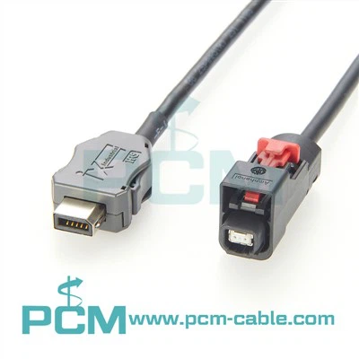 Netbridge ke IX Connector Industri Kabel Ethernet Otomotif