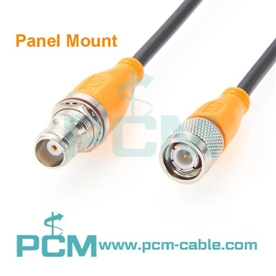 Kabel Sekat TNC Male To TNC Female